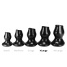 Oxballs Plug Pig-Hole Fuck XL 14 x 8.5cm Noir